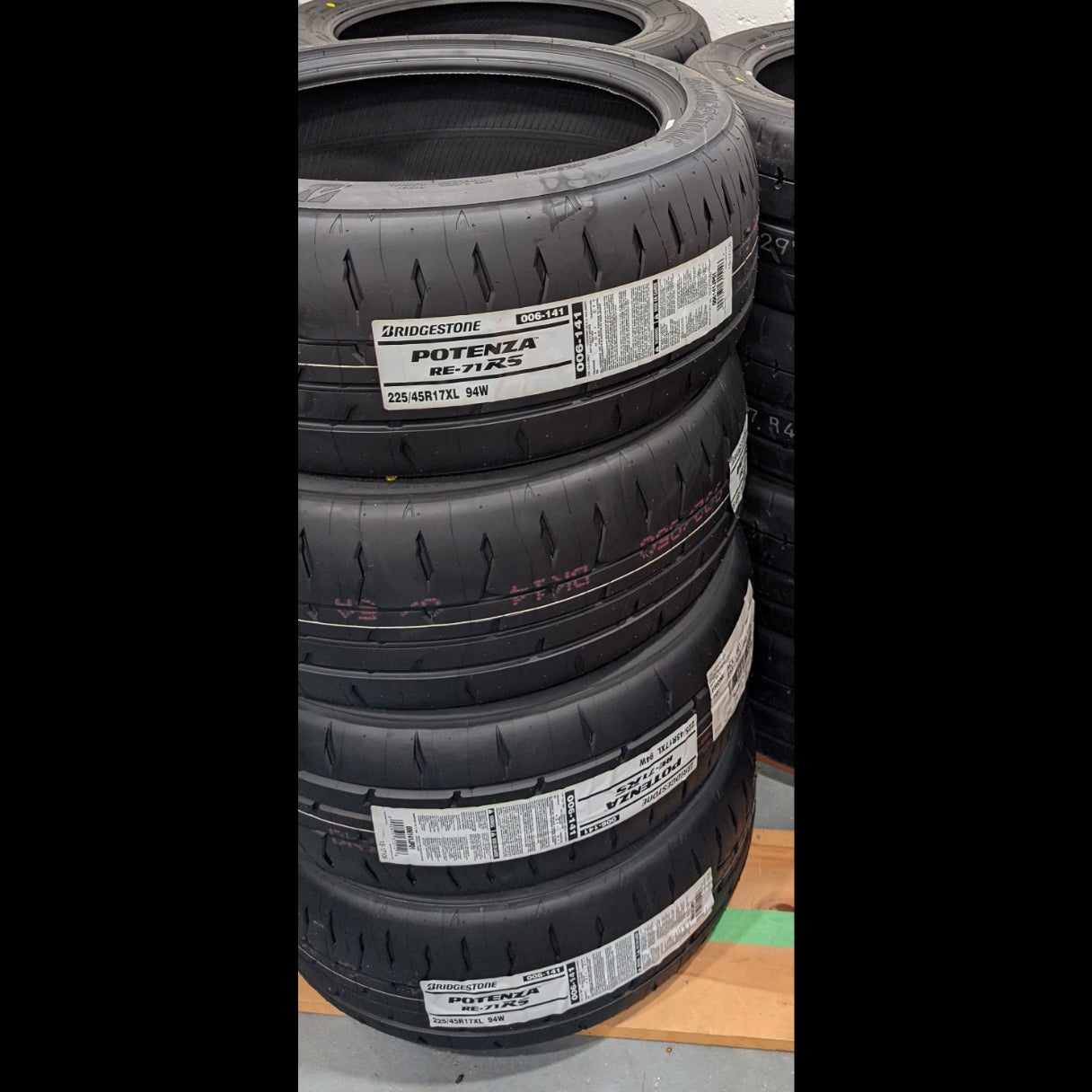 Bridgestone Potenza RE-71RS Mounted and Balanced | County Road